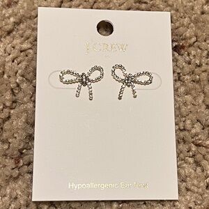 J Crew Bow Earrings